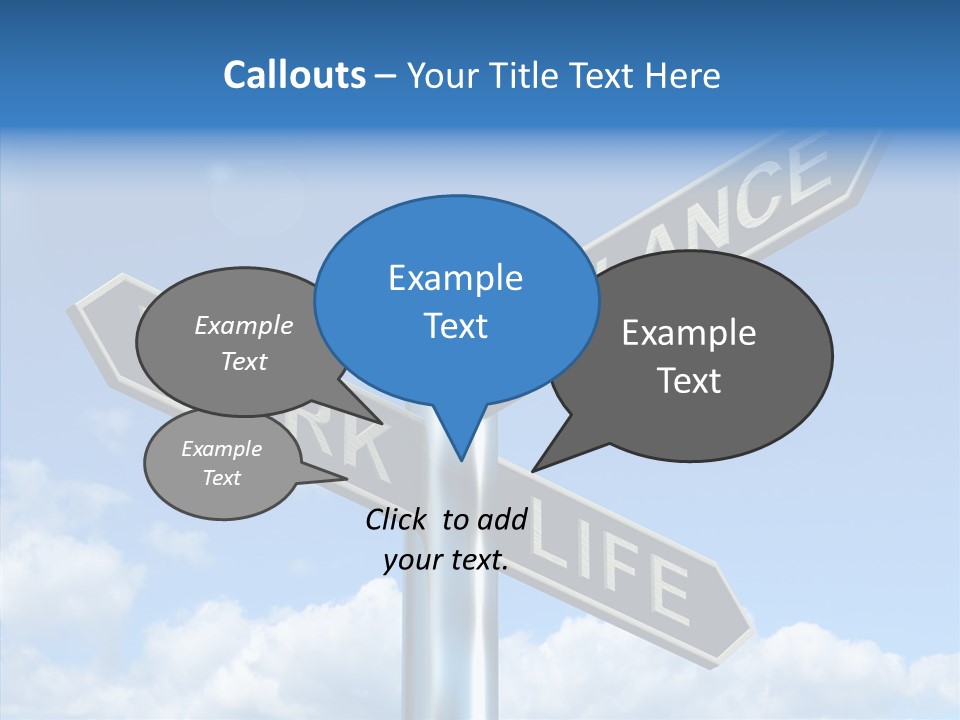 Occupation Living Life PowerPoint Template