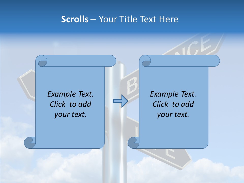 Occupation Living Life PowerPoint Template