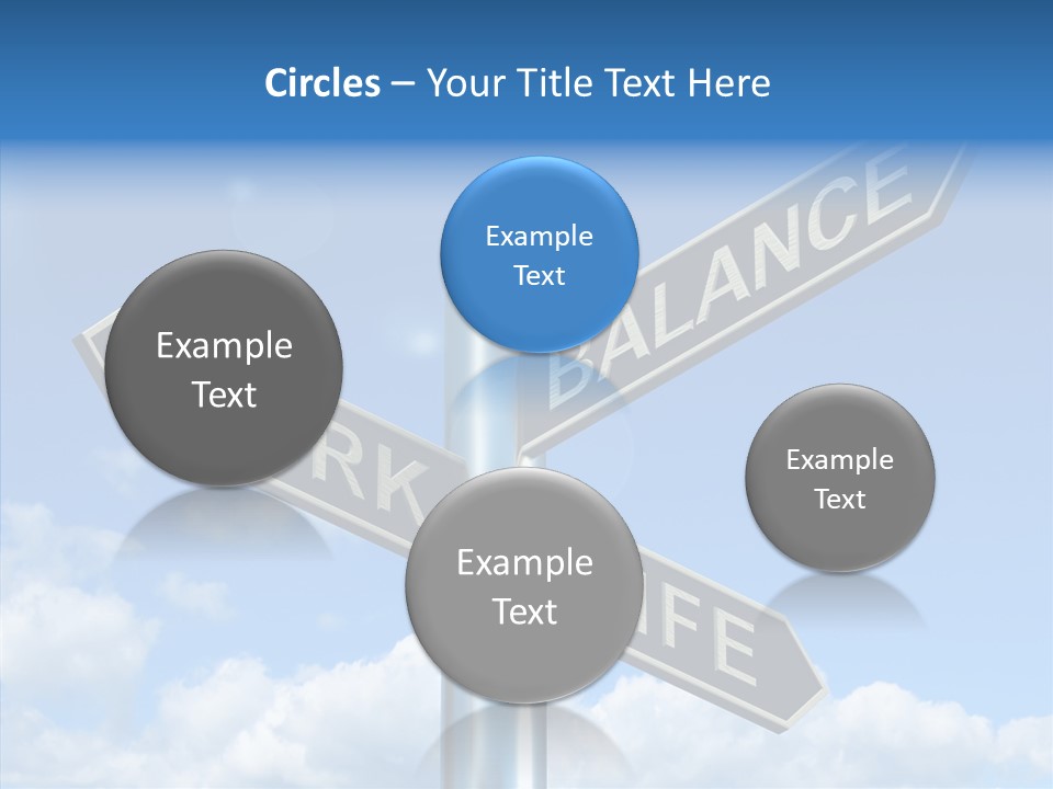 Occupation Living Life PowerPoint Template