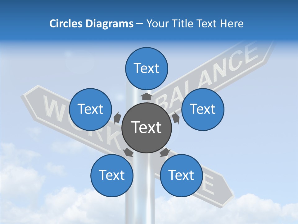 Occupation Living Life PowerPoint Template