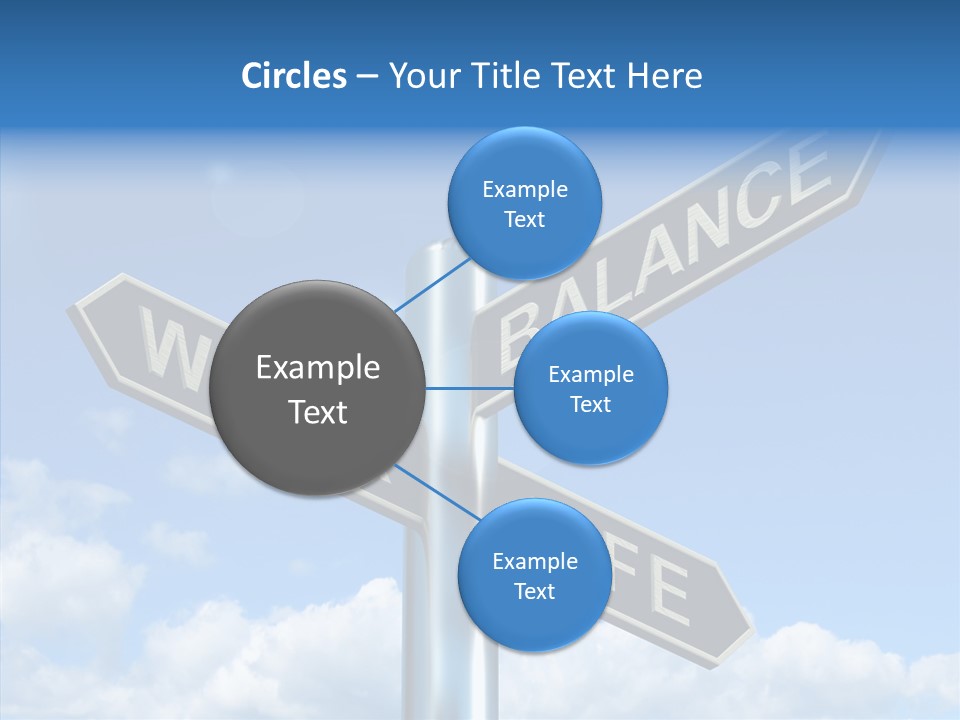 Occupation Living Life PowerPoint Template