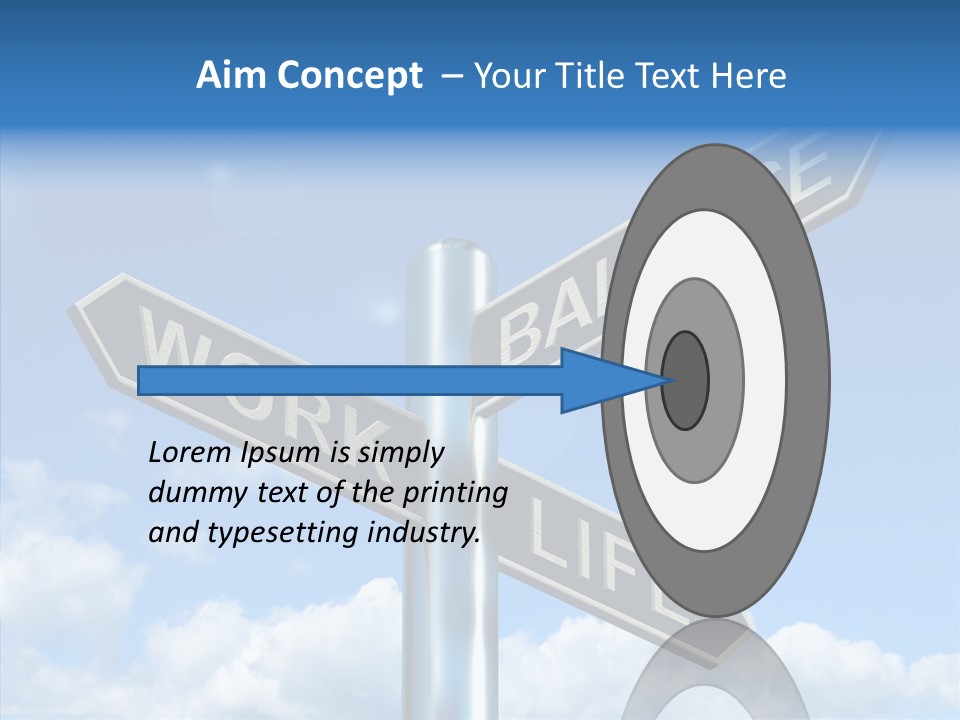 Occupation Living Life PowerPoint Template