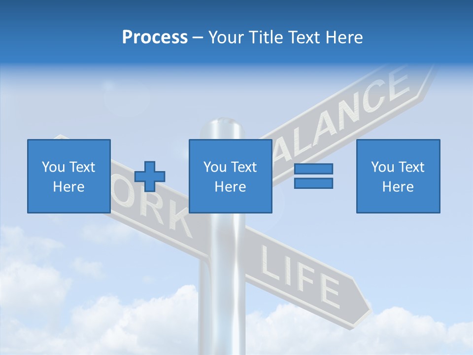 Occupation Living Life PowerPoint Template