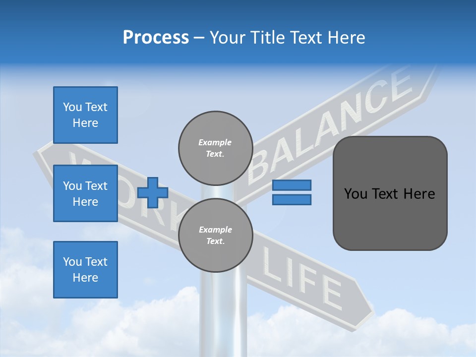Occupation Living Life PowerPoint Template