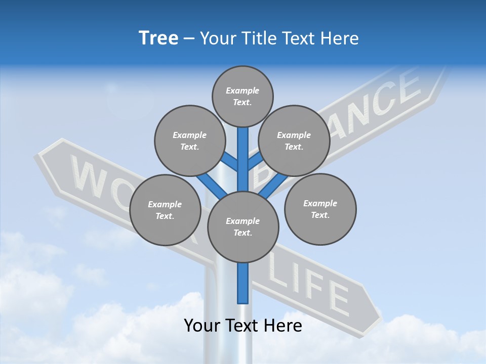 Occupation Living Life PowerPoint Template