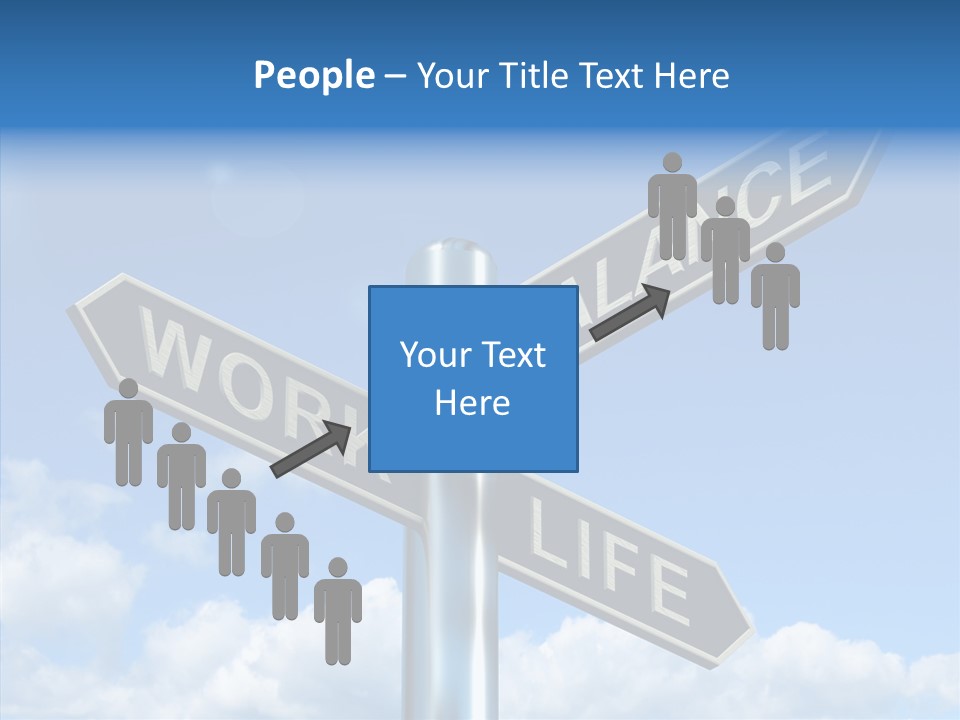 Occupation Living Life PowerPoint Template