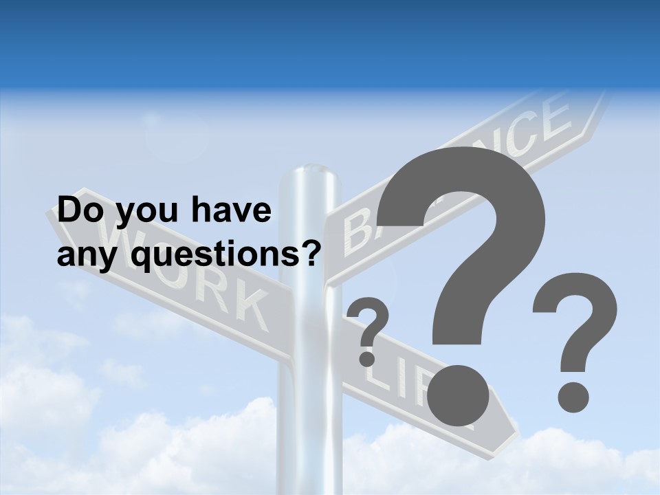 Occupation Living Life PowerPoint Template