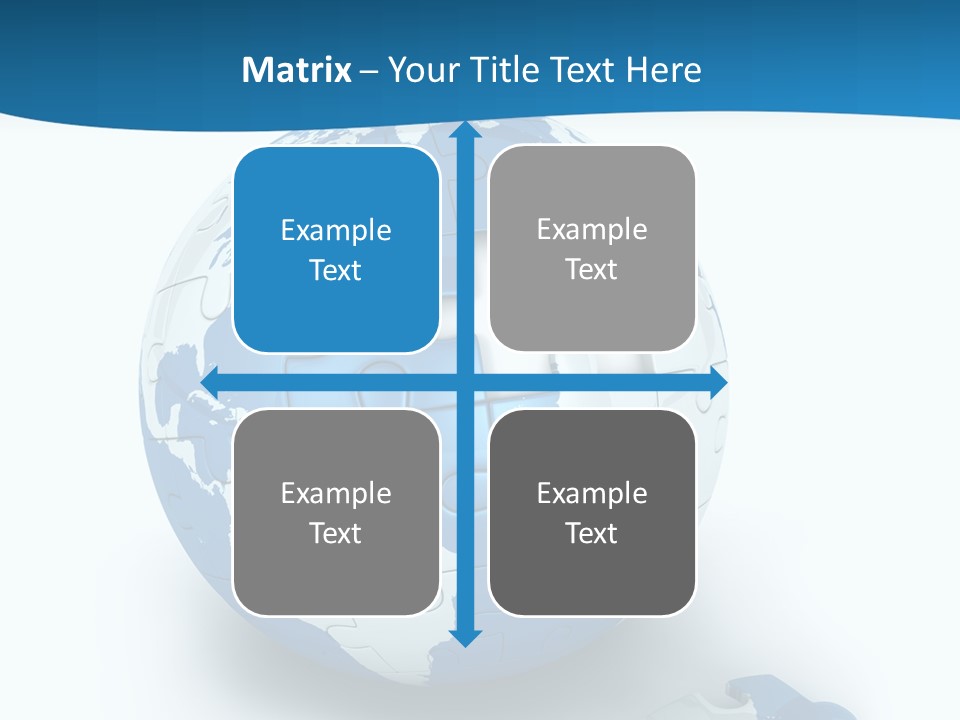 Organized Playing Puzzle PowerPoint Template
