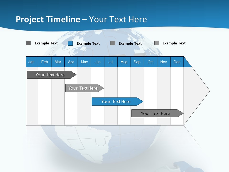 Organized Playing Puzzle PowerPoint Template