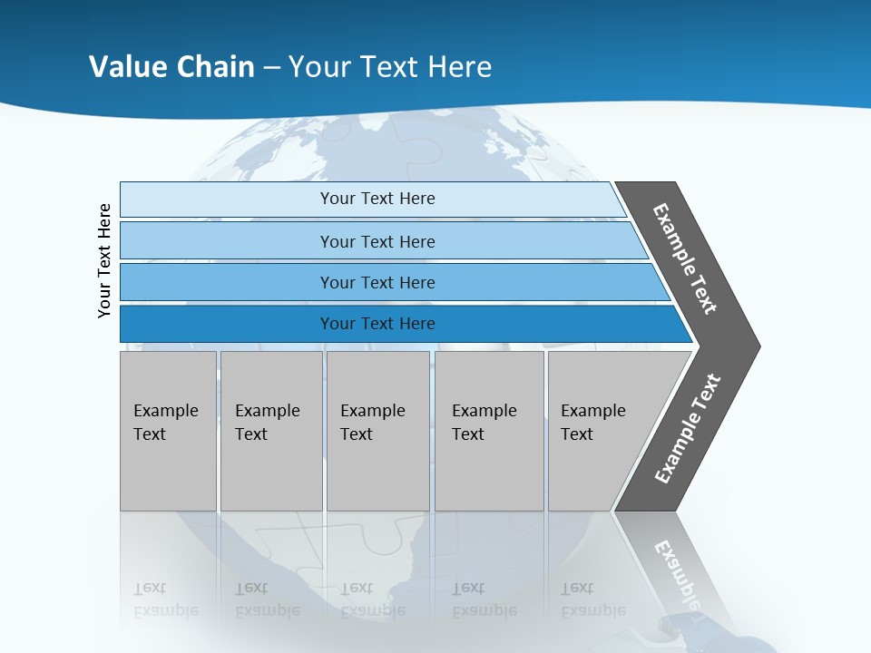Organized Playing Puzzle PowerPoint Template