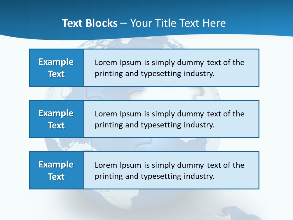 Organized Playing Puzzle PowerPoint Template