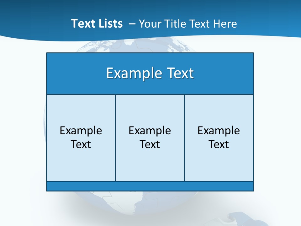 Organized Playing Puzzle PowerPoint Template