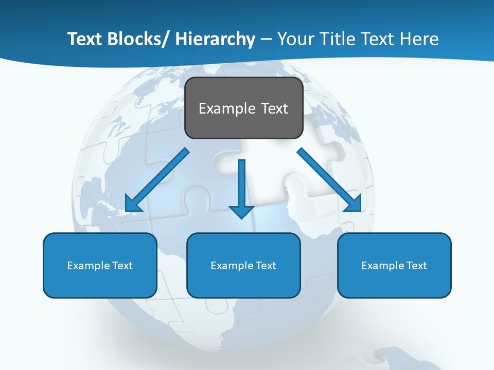Organized Playing Puzzle PowerPoint Template