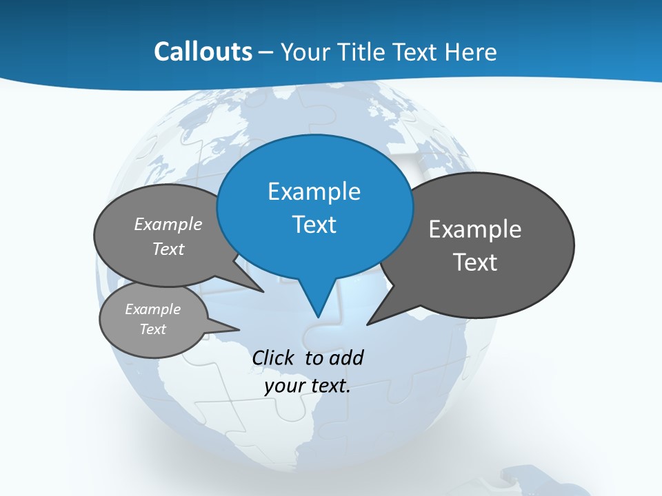 Organized Playing Puzzle PowerPoint Template
