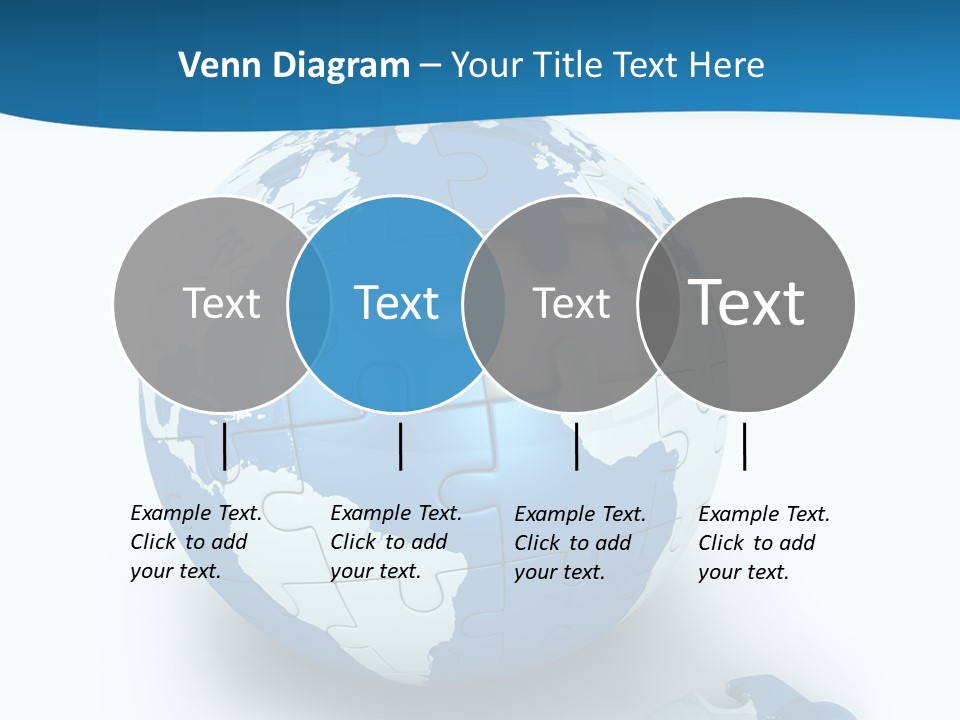 Organized Playing Puzzle PowerPoint Template