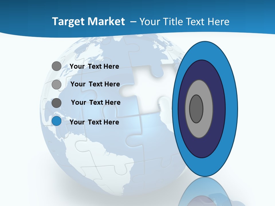 Organized Playing Puzzle PowerPoint Template