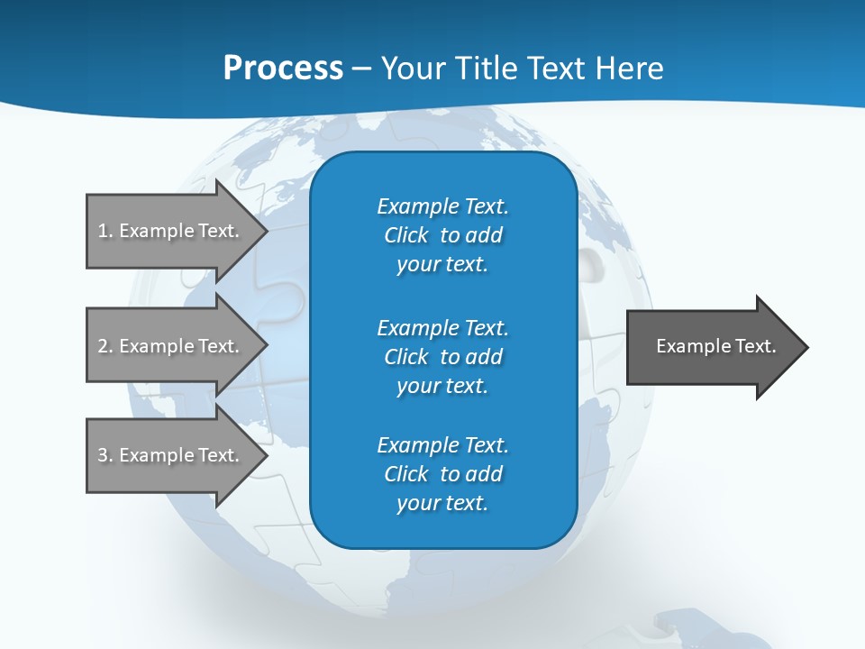 Organized Playing Puzzle PowerPoint Template