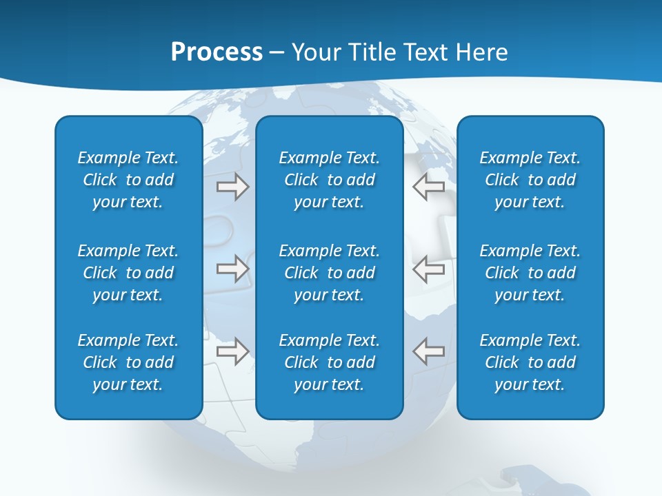 Organized Playing Puzzle PowerPoint Template