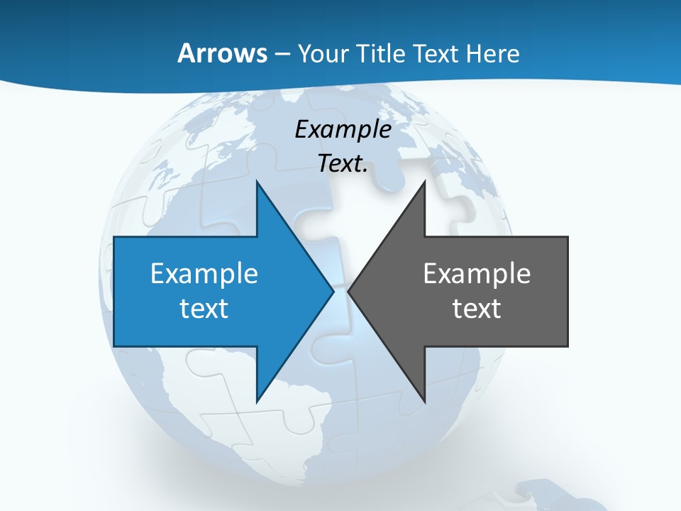 Organized Playing Puzzle PowerPoint Template