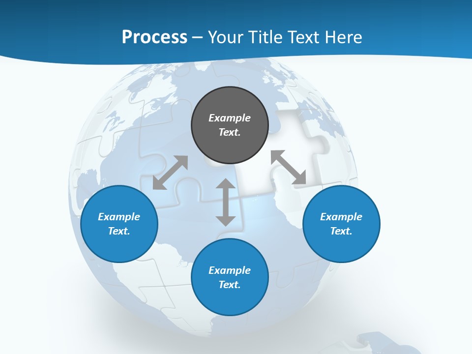 Organized Playing Puzzle PowerPoint Template