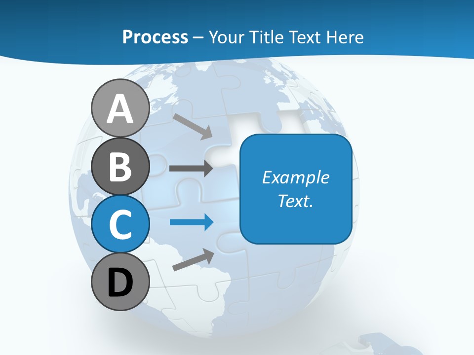 Organized Playing Puzzle PowerPoint Template