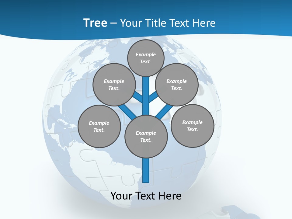 Organized Playing Puzzle PowerPoint Template