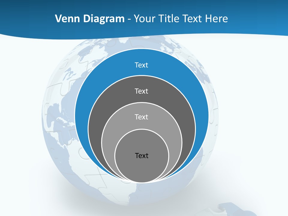 Organized Playing Puzzle PowerPoint Template
