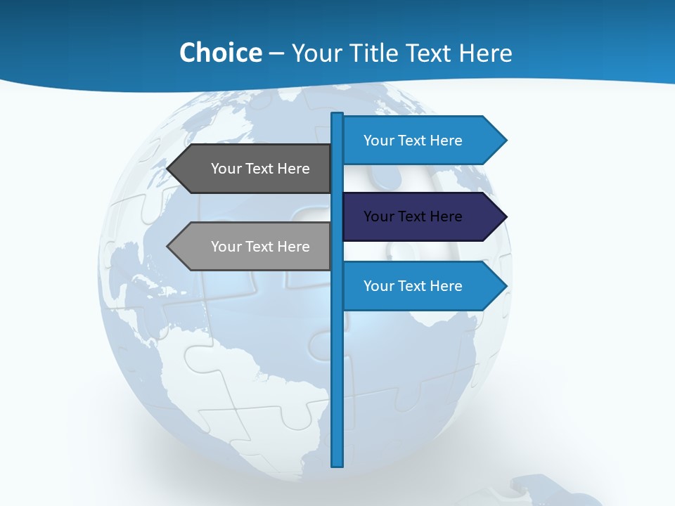 Organized Playing Puzzle PowerPoint Template