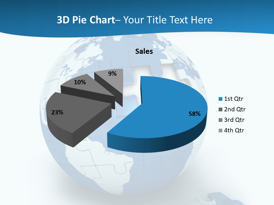 Organized Playing Puzzle PowerPoint Template