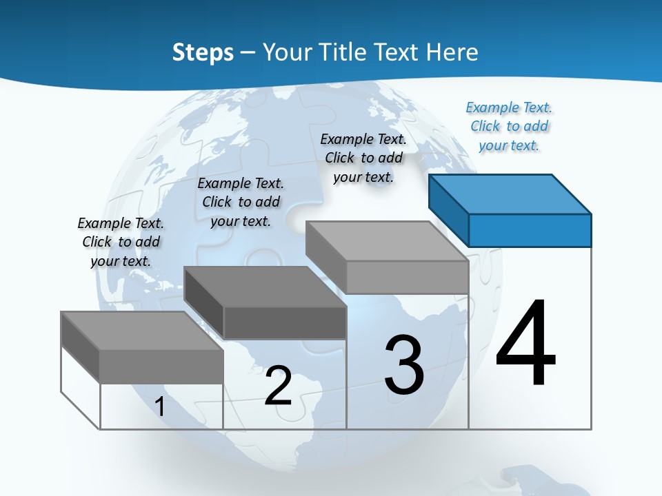 Organized Playing Puzzle PowerPoint Template