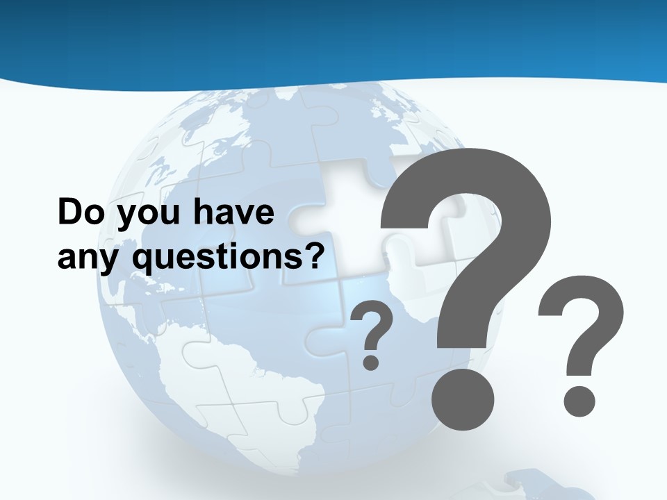 Organized Playing Puzzle PowerPoint Template