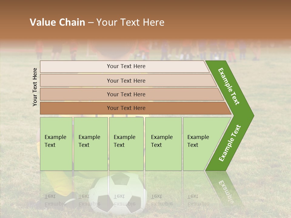 Leisure Game Goalie PowerPoint Template