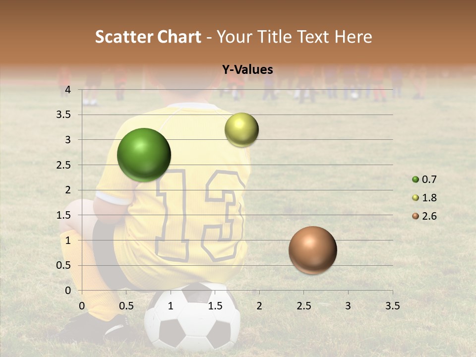 Leisure Game Goalie PowerPoint Template