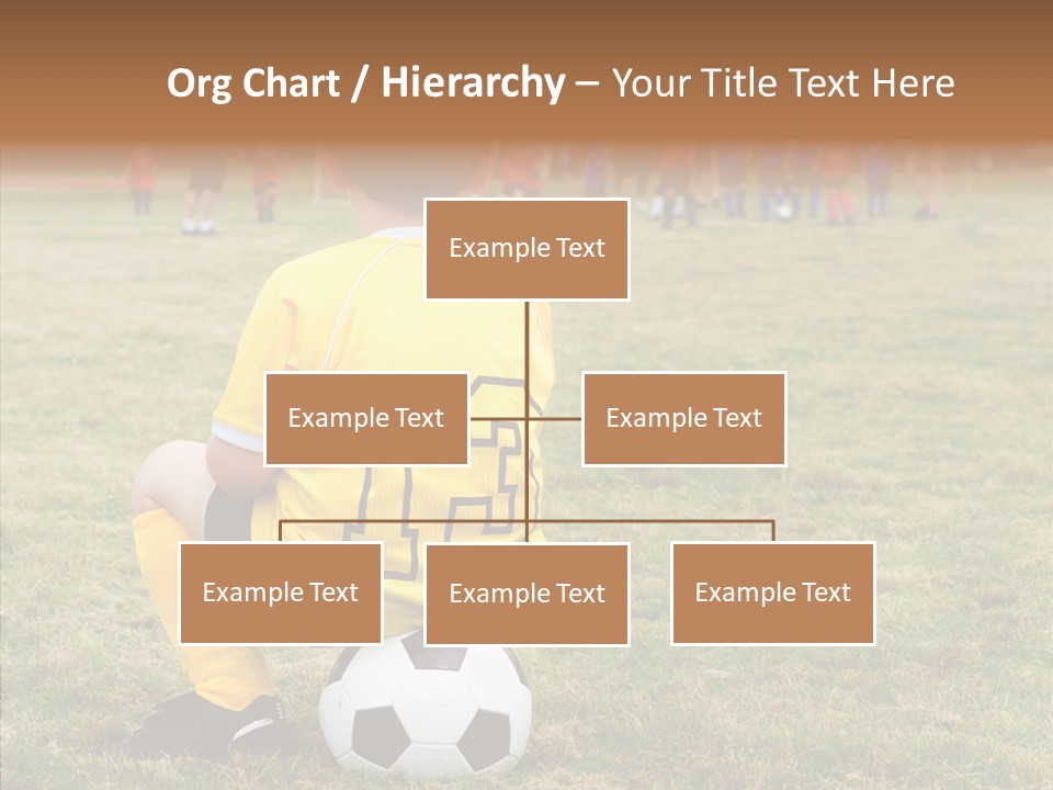 Leisure Game Goalie PowerPoint Template
