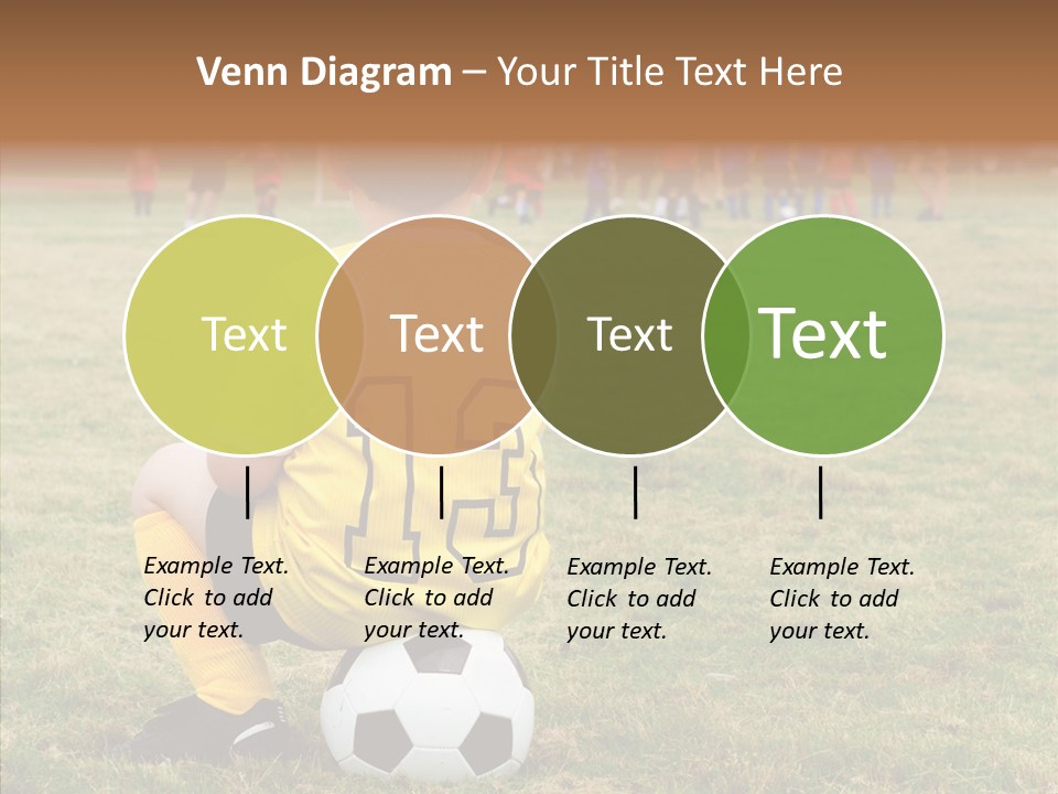 Leisure Game Goalie PowerPoint Template