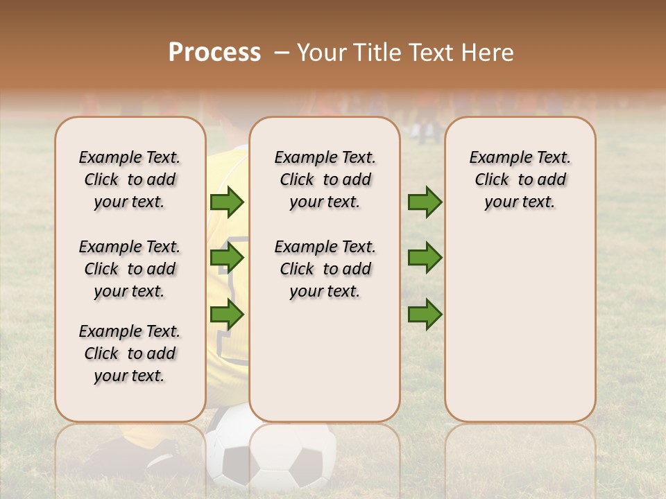 Leisure Game Goalie PowerPoint Template