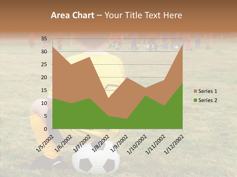 Leisure Game Goalie PowerPoint Template