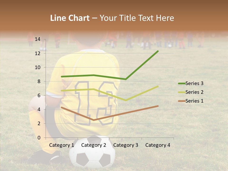Leisure Game Goalie PowerPoint Template
