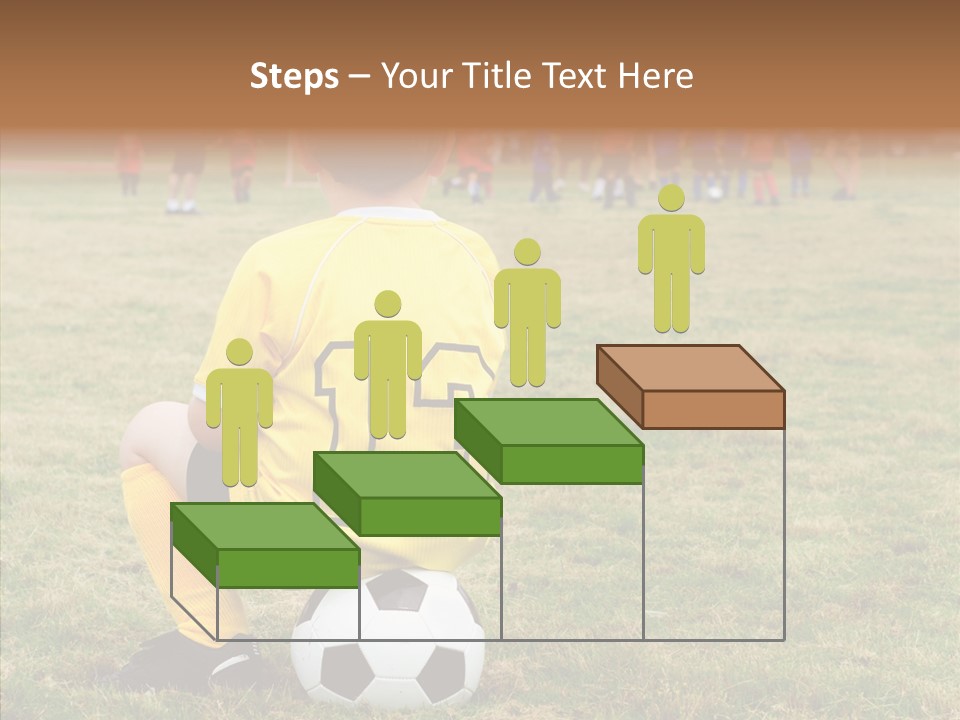 Leisure Game Goalie PowerPoint Template