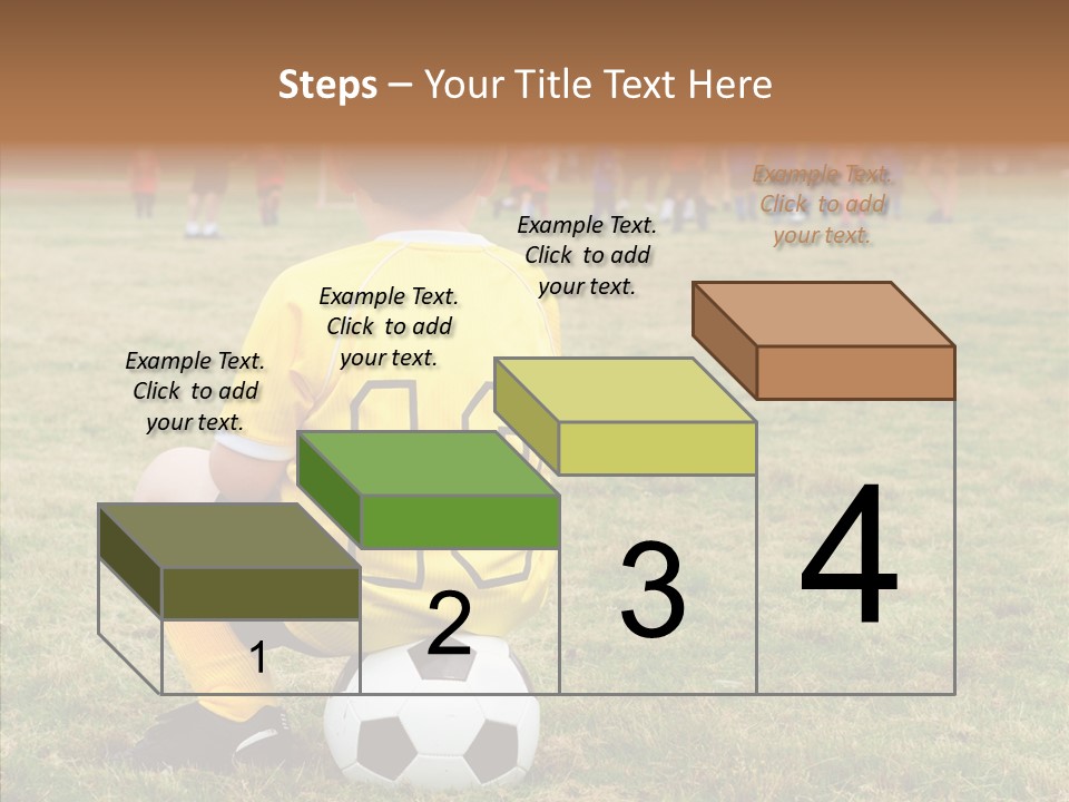 Leisure Game Goalie PowerPoint Template