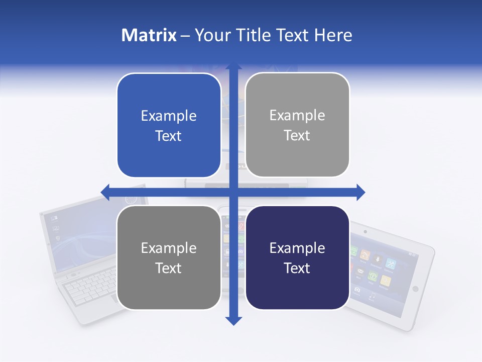 Global Laptop Media PowerPoint Template