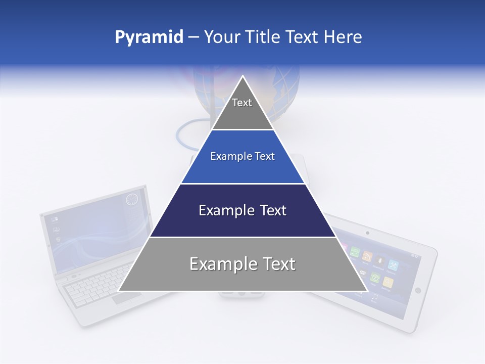 Global Laptop Media PowerPoint Template