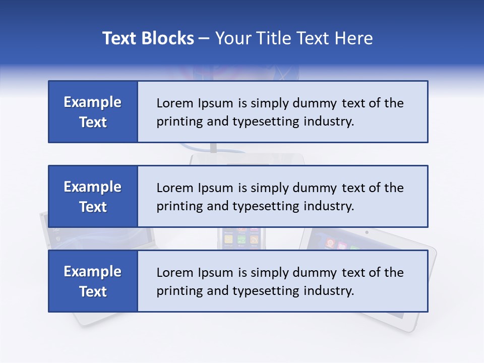 Global Laptop Media PowerPoint Template