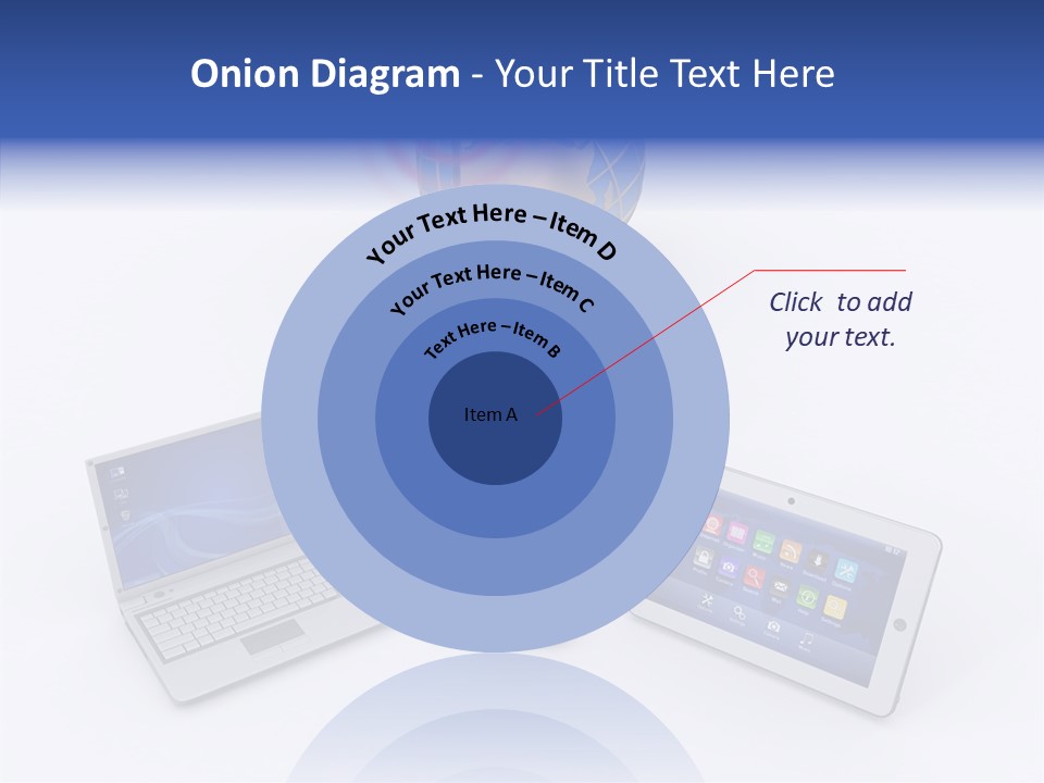 Global Laptop Media PowerPoint Template