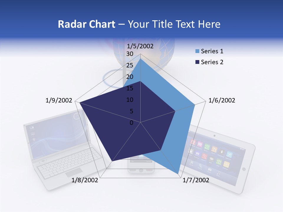 Global Laptop Media PowerPoint Template