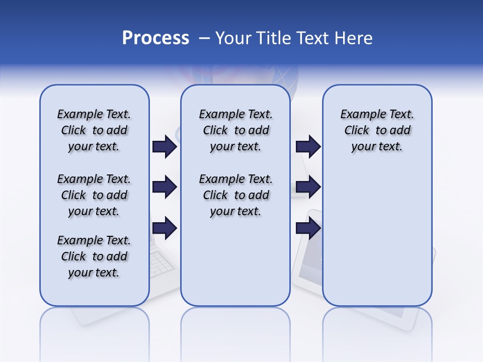 Global Laptop Media PowerPoint Template