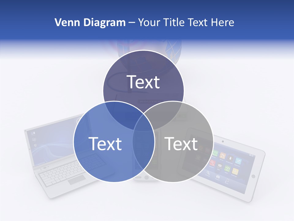 Global Laptop Media PowerPoint Template