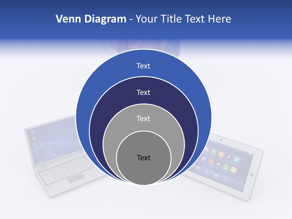 Global Laptop Media PowerPoint Template