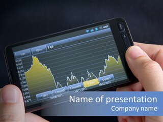 Stock Statistics Price PowerPoint Template