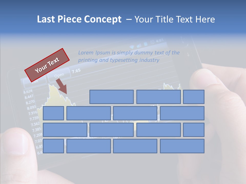 Stock Statistics Price PowerPoint Template